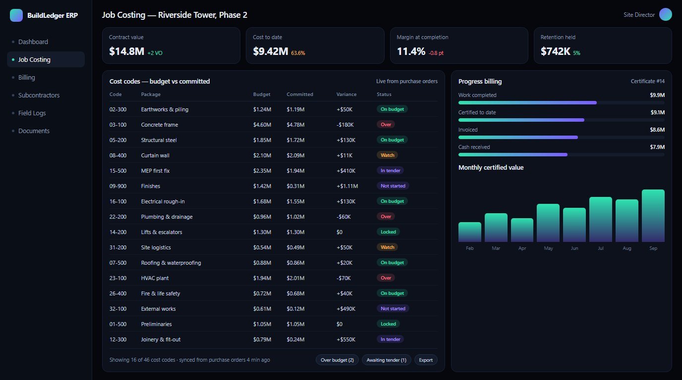 Construction Project Management & Job Costing Software
